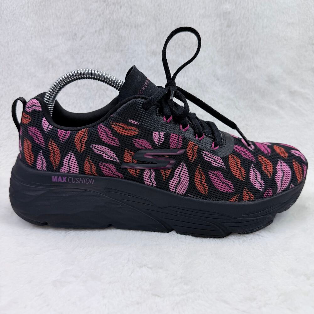 Skechers x DVF Max Cushioning Elite Womens Shoes Black Multi Size 8.5